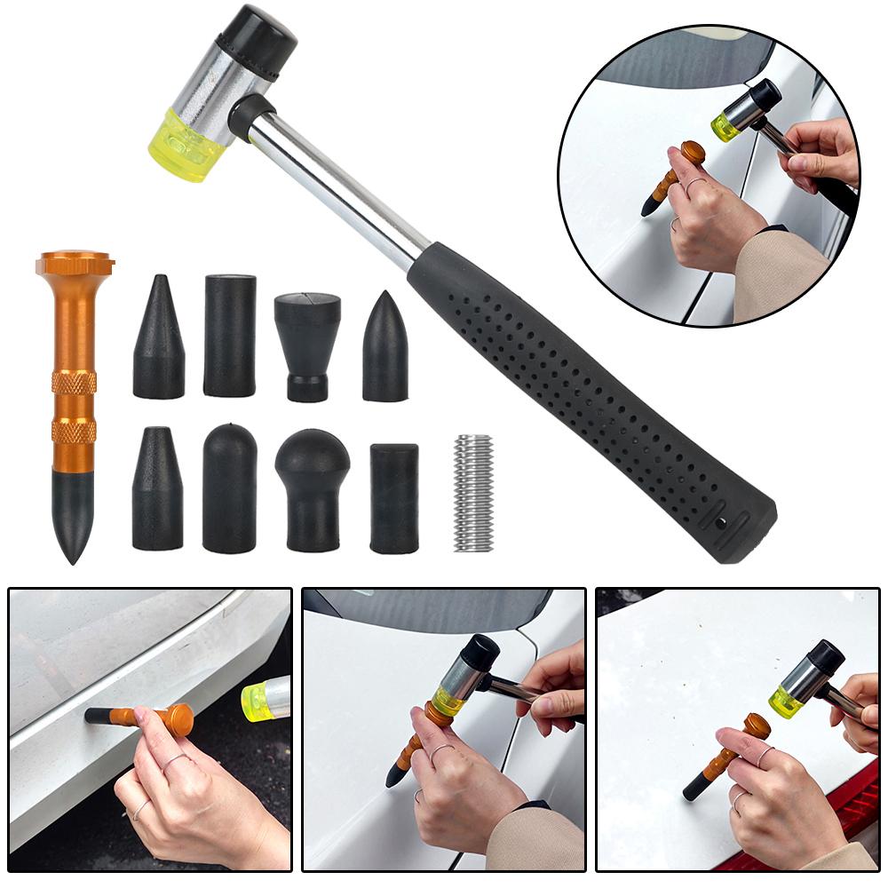 Car Paintless Dent Removal Auto Dent Repair Door Dent Dings Removal Hail Remover Tap Down Pen for Automotive Painless Tools