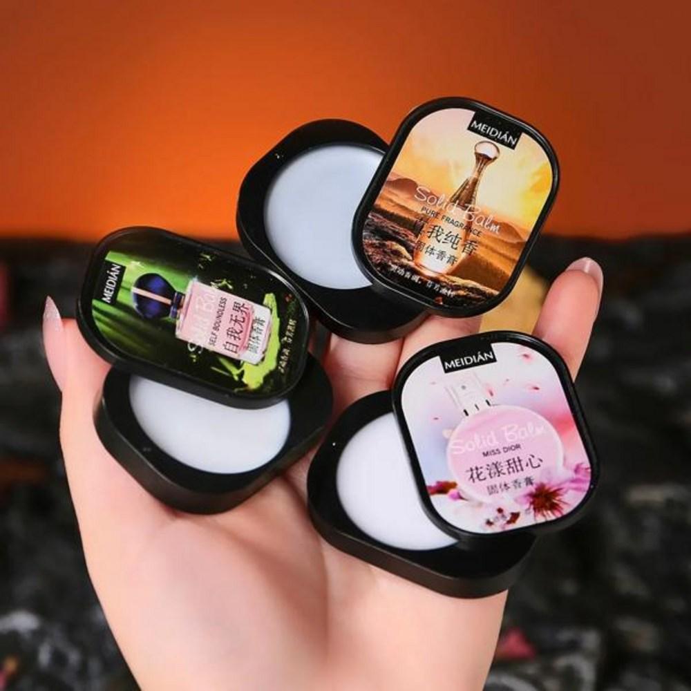 Portable Fine Solid Perfume Set Deodorant Makeup Private Label, 3pcs Perfume, 1 Piece