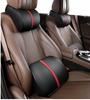 Car Leather Headrest Lumbar Cushion Memory Foam Neck Pillow Lumbar Pillow Car Lumbar Headrest Memory Foam Core