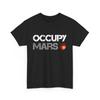Occupy Mars T-shirt, Ruimtevaarder Astronaut Dames Heren T-shirt