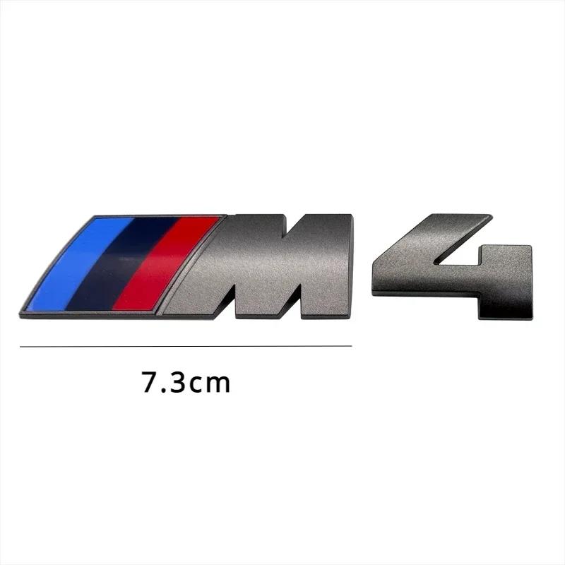 For BMW 1PCS Car Stickers Trunk Grey Badge For BMW M1 M2 M3 M4 M5 M6 M7 M8 E34 E36 E61 E39 E60 E90 E92 E93 F10 F20 F30 G20 G30