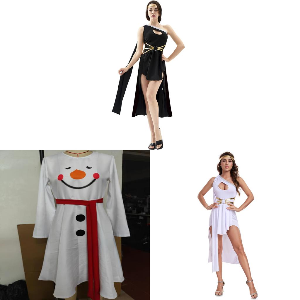 Athena Medieval Goddess Costume For Women With Spandex For Halloween Cosplay Party