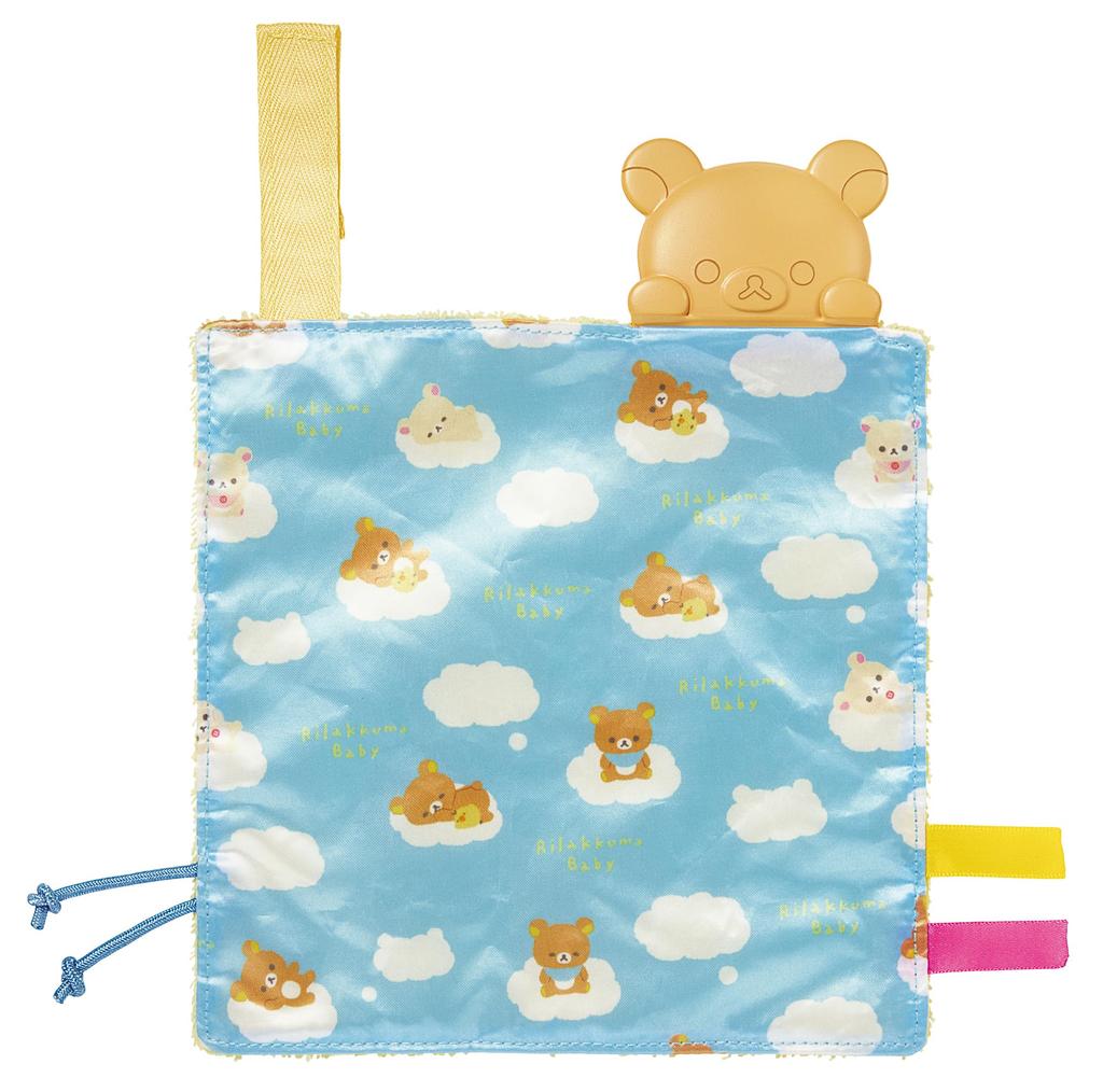 AGATSUMA Prosop crocant pentru bebeluși Rilakkuma cu tampon de dentiție