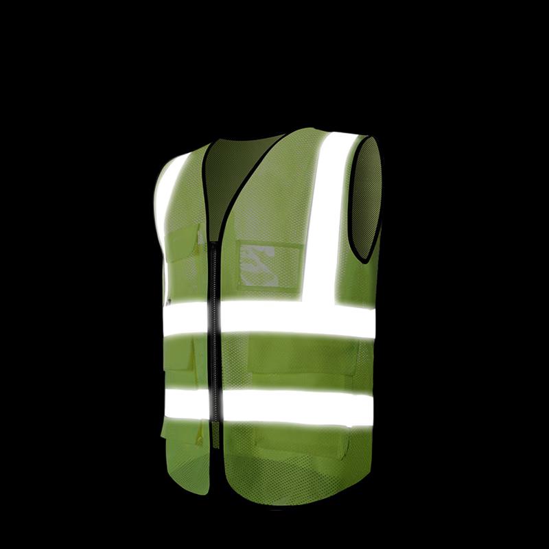 High Visibility Reflective Safety Vest L