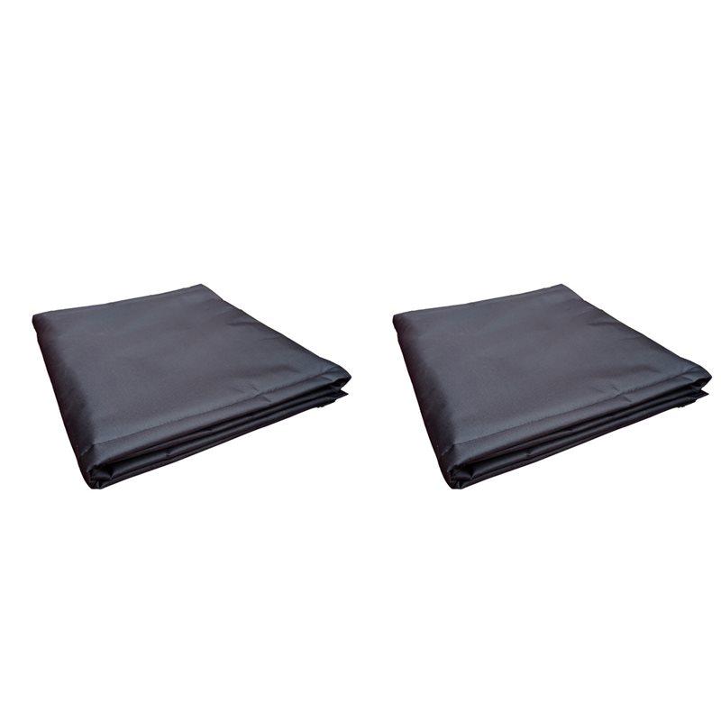

2Pcs 75.2Inchx23.5Inch Bee Hive Wrap For Winter Warm, Waterproof Beehive Insulation Wrap, Beehive Warmth Cover чорний