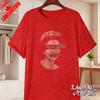 Maglietta in Cotone Vintage Retro Regina God Save The Queen T-shirt con Timbro Rosso per Unisex Fresca Best Seller Abbigliamento Punk Moda Streetwear