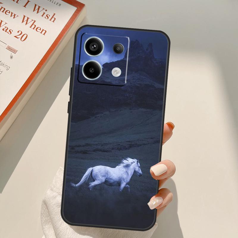 Custodia con Cavalli che Corrono Per Xiaomi Redmi Note 13 14 9 10 12 11 15 Pro Plus Custodia Per Redmi 15 C 12C 13C 14C 10C