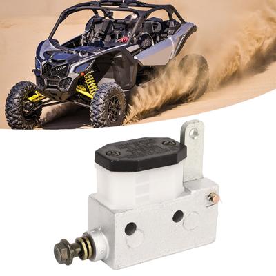 Brake Master Cylinder Pump Metal Construction Simple Installation 12.8 for Go Kart ATV UTV Go Kart Brake Pump ATV Brake Pump
