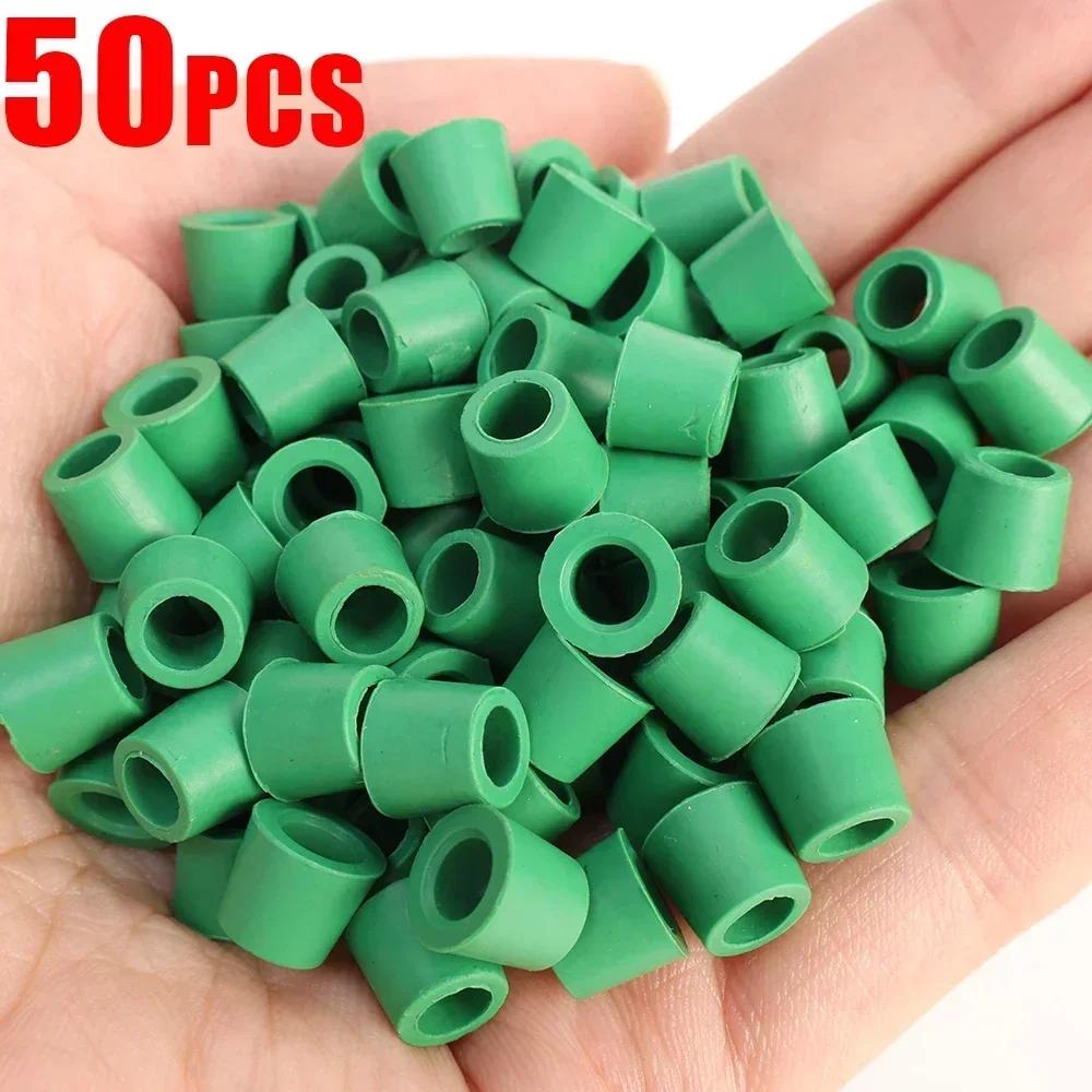 

50-500 Pcs Green Air Conditioning 1/4 Charging Hose 1/4 Valve Gasket Manifold Repair Seal Kit Replacement Car Accessories