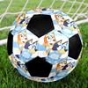 Bluey Theme Size 5 Soccer Ball, Suitable for Both Indoor and Outdoor Matches, a Gift Suitable for Everyone.