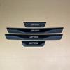 For MG ZS 2017 -     2024 2025 Auto Parts Door Sill Cover Kick Scuff Plate Guard Pedal Car Styling Accessories