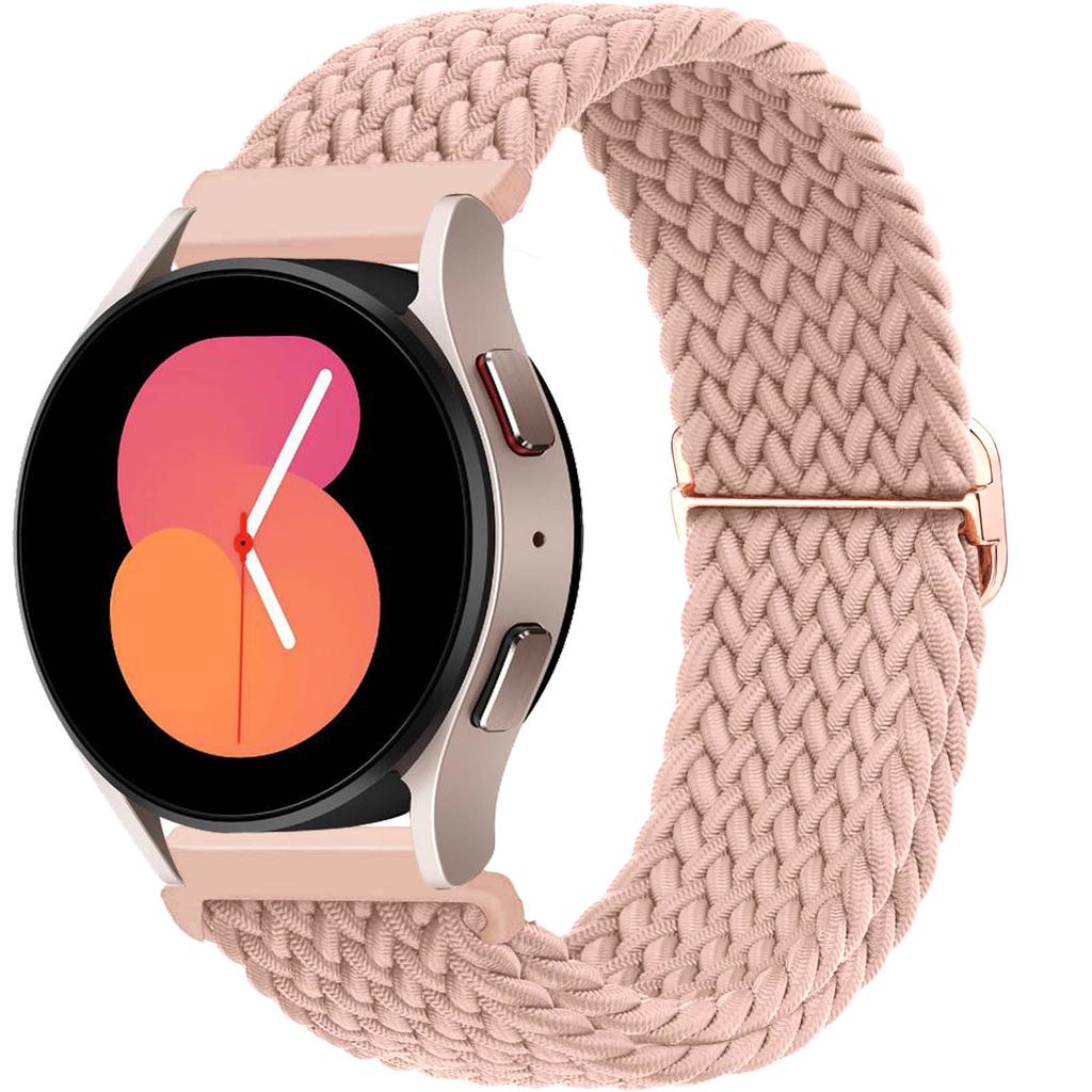 20mm/22mm Band For Samsung Galaxy Watch 7/4/6/5 pro/6 Classic/gear s3/active 2 Braided Solo loop bracelet Huawei GT 2e 3 4 Strap