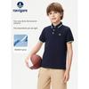 [5A Antibacterial] Navigare Italian Sailboat Boys' Polo Shirt Summer Thin Short-Sleeved T-Shirt Top