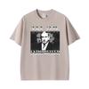 Spaventoso Benjamin Netanyahu Divertente Meme Grande Yahu Tema Horror Brainrot Stampati T-shirt Unisex Unisex Moda T-shirt Larghe Streetwear