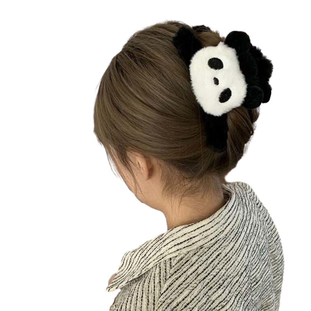 Cute 3D Animal Hairclips Soft Hair Claw for Girls Women Perfect for Parties and Dates
