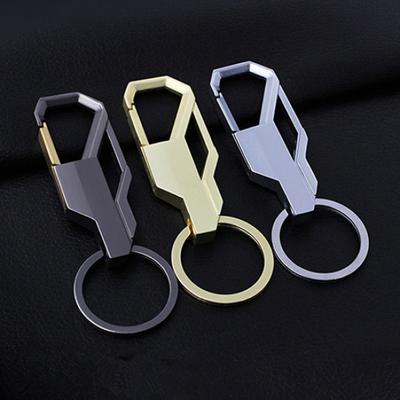 Gifts Simple Metal Keychain Key Chain Car Business Key Ring