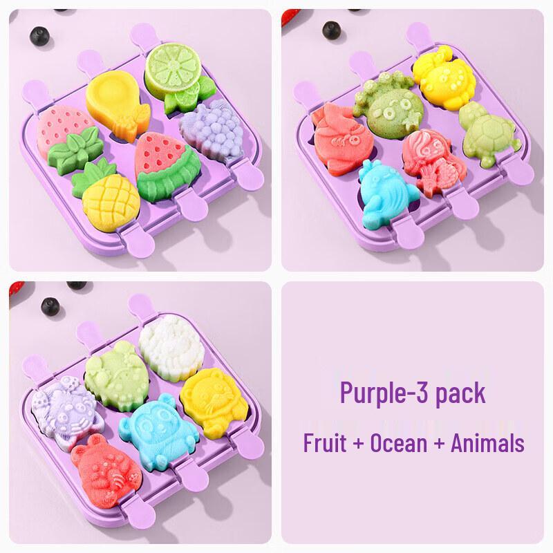 Food-Grade DIY Ice Cream & Popsicle Mold