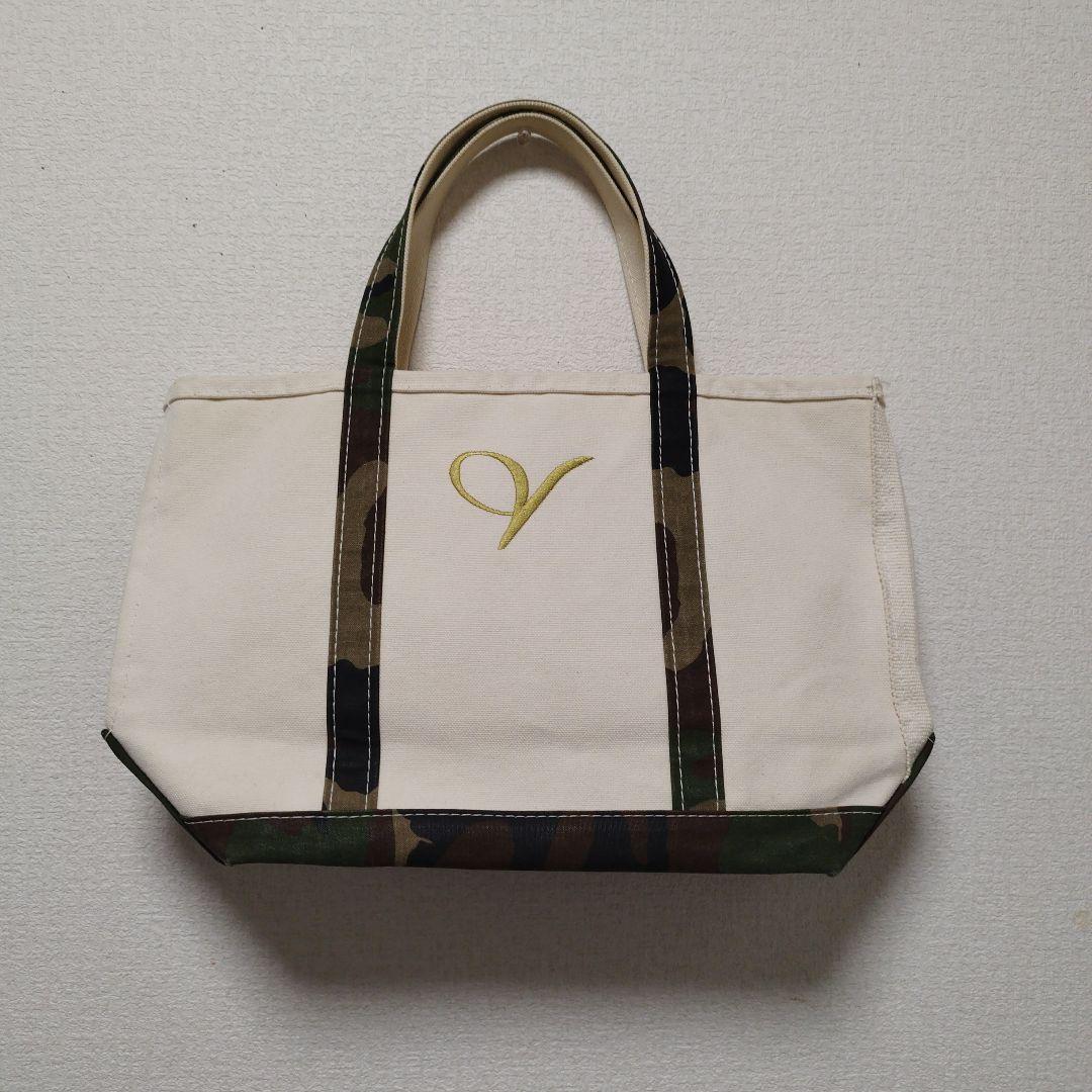 

[USED] L.L.Bean Boat and Tote Tote Bag, Army Print
