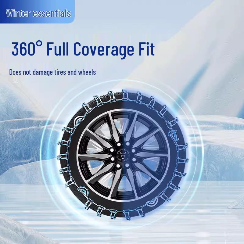 Compatible Snow Chains for GAC Trumpchi Models: GS4, GS5, GS7, GS8, GA3, GA5, GM6, GM8 Car Tires.