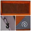 Tunnel Family Tent for 8 Persons Grey and Orange Waterproof