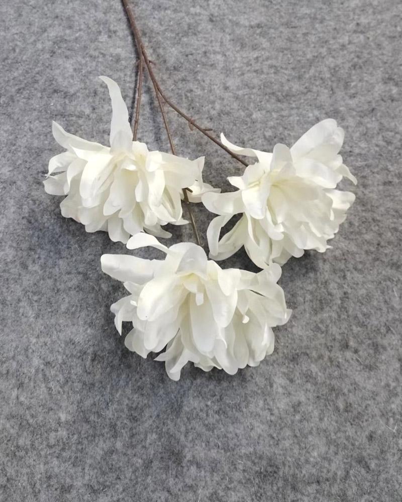 Weiße Hochzeitskapelle Decke Seidenblumen-Dekoration & Gangläufer