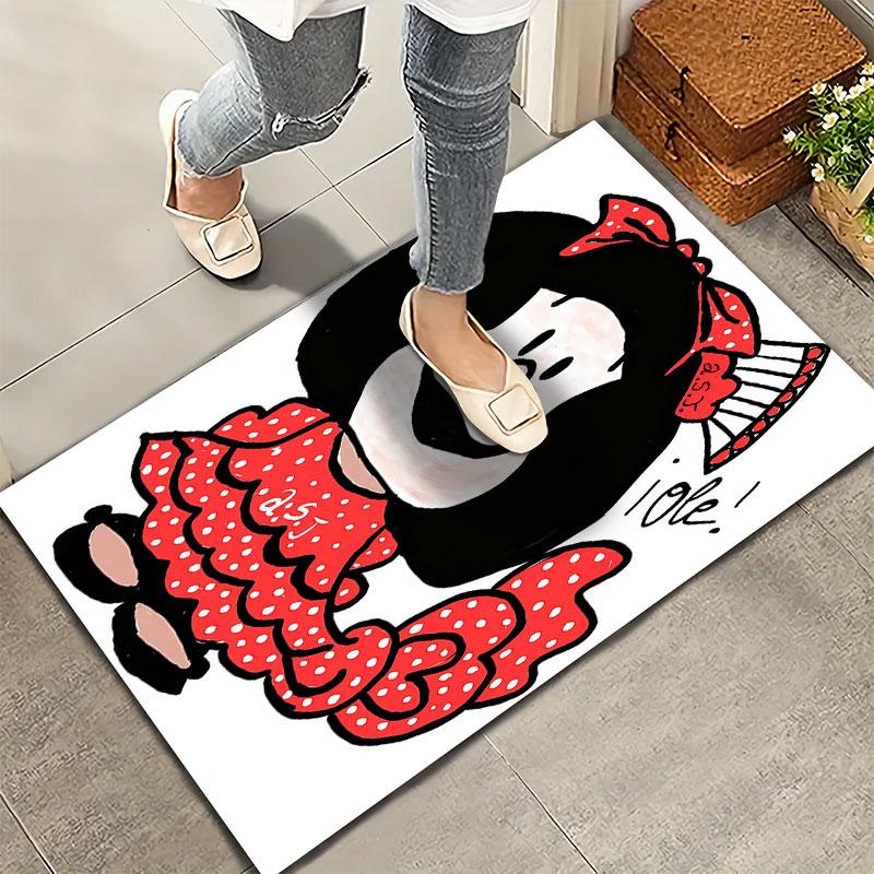 Mafalda Carpet Rug For Living Room Bedroom Home Sofa Decoration Kids Play Nonslip Floor Mat