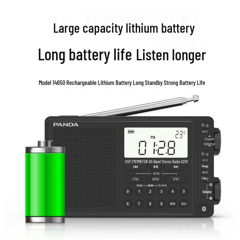 Panda6218 Professional Radio for AM/FM/Shortwave - Senior-Friendly Semiconductor