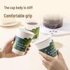 Deli Disposable Double-Layer Hot Drink Paper Cups with Lids