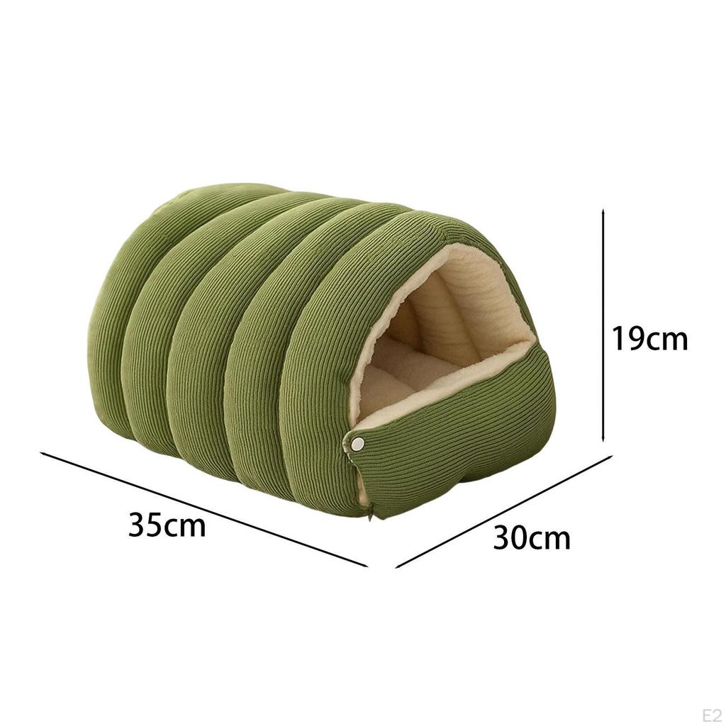 Cat Bed Shelter ,Comfortable Cats Pod, Warm Enclosed Sleeping House Indoor Nest for Indoor,