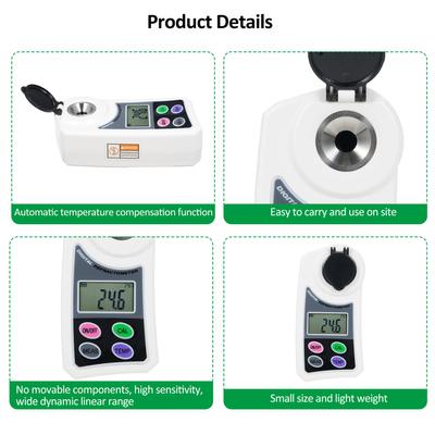 EMSZ-J LCD-Digital-Brix-Refraktometer, tragbares Hand-Honig-Refraktometer, Zuckerkonzentration