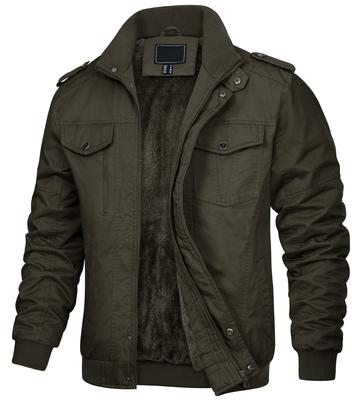 Work Boa Work Thick Cargo Cold Weather Motorcycle Field OD M [KEFITEVD] Jacket, Men's Jumper, Lining, Clothes, Jacket, Military, Fishing, Clothing,