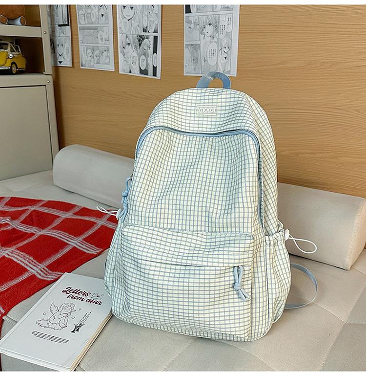 Schoolbag Korean Ins Niche Design Backpack High Value Junior High School College Student Schoolbag Lightweight Senior Feeling Backpack