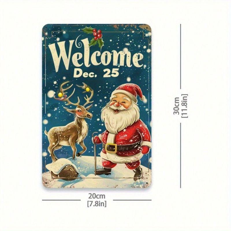 

Vintage Metal Tin Sign Living Room Wall Decor 20x30cm