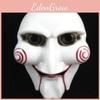 High Quality Saw Puppet Mask For Creepy Scary Horror Costumes And Fun Cosplay