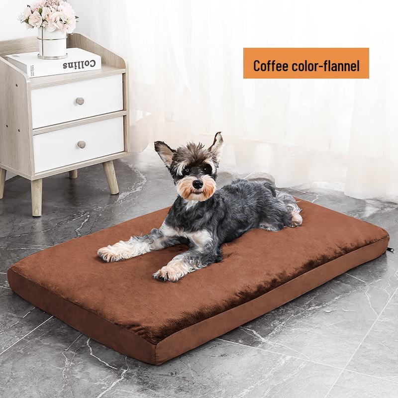 Abnehmbares & Waschbares Schwammpolster Hundebett - Wasserdichtes, Rutschfestes Design für Wintergemütlichkeit