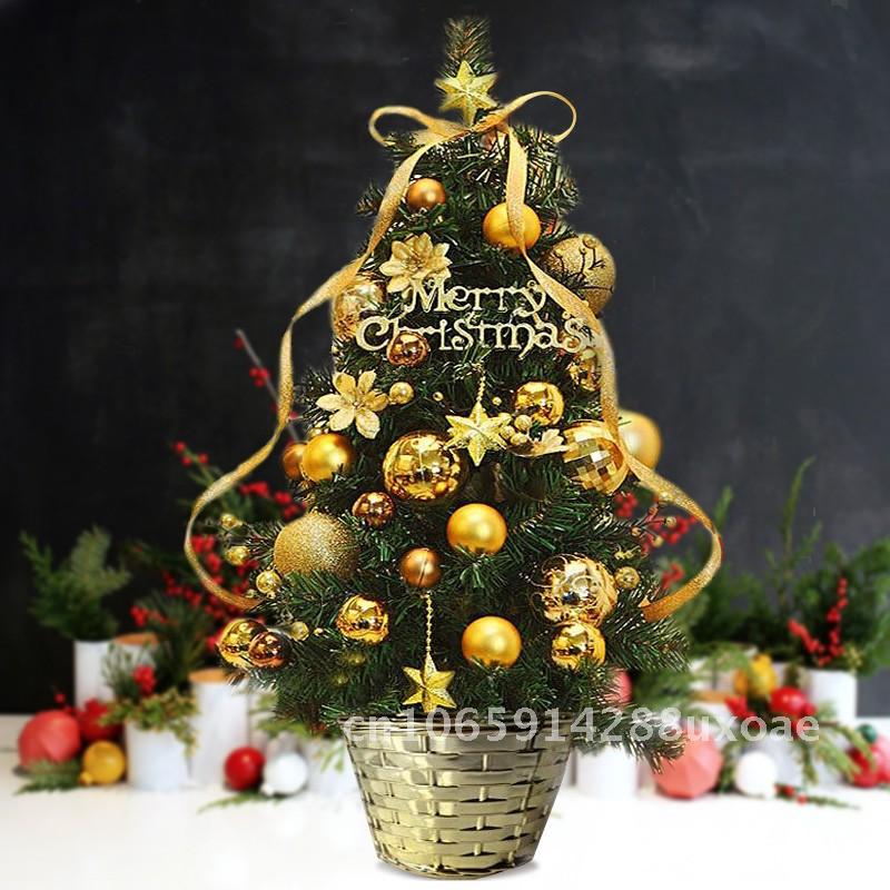 Simulation Pine Tree Christmas Tree Small Mini Christmas Tree Package Desktop Christmas Tree