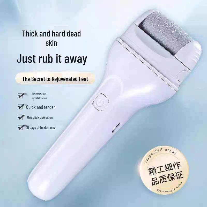 Electric Foot File Grinder: USB Rechargeable Callus Remover & Dead Skin Exfoliator