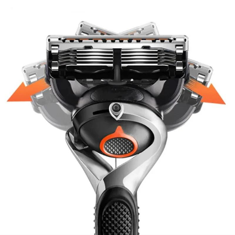 4/8/12/16/20 Shaving Razor Blades Classic 5 Layer Safety Razor Blade for Mens Hair Removal Shaving Blade Manual Shaver Replaceable Heads