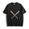 Crossed Baseball Bats Graphic T-Shirt
