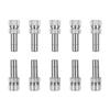 1/5Pcs Quick Pushing Atomizing Misting Nozzle Low Pressure Gardening Irrigation Parts Water Irrigation Sprinkler 0.15-0.8mm 8mm