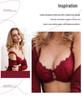 Women's Sexy Lace Lingerie Set: Push-Up Bra & Panty for Small Bust, Lightweight & Breathable
