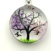 Tree of Life Dried Flower Clavicle Necklace - Fashion Pendant for Fresh Style