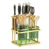 Mildew-Proof Kitchen Storage Rack Carbon Steel Cutlery Organizer Drain Rack  Countertop Storage