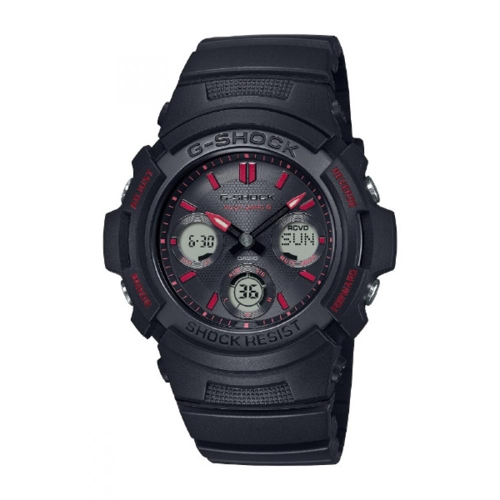 

CASIO [часы с радиоуправлением на солнечных батареях] G SHOCK G shock FIRE PACKAGE 24 AWG M100FP 1A4JR