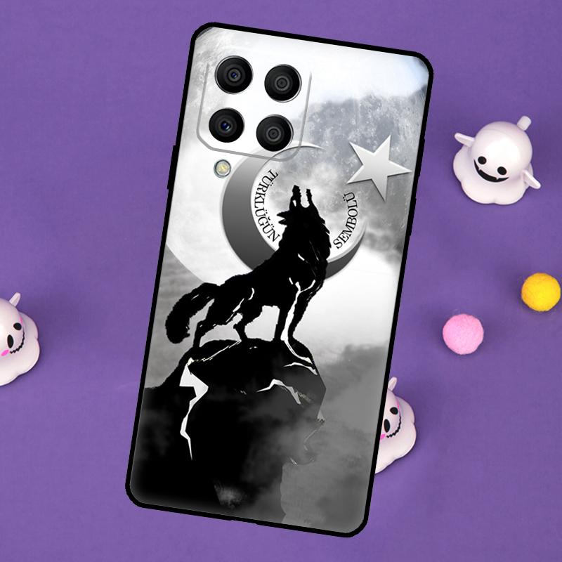 Turkey Wolf Mustafa Kemal Atatürk Cover For Samsung Galaxy M20 M30s M33 M13 M23 M53 M15 M55 M31 M51 M14 M34 M54 M32 M52 Case