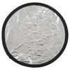 Silver White 2 In1 Reflector Portable Round Photography Light Reflector for Live Lighting