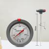 Stainless Steel Probe Probe Thermometer Dual Scale with Clip Cooking Temperature Meter Instant Read Kitchen Tools BBQ Meat