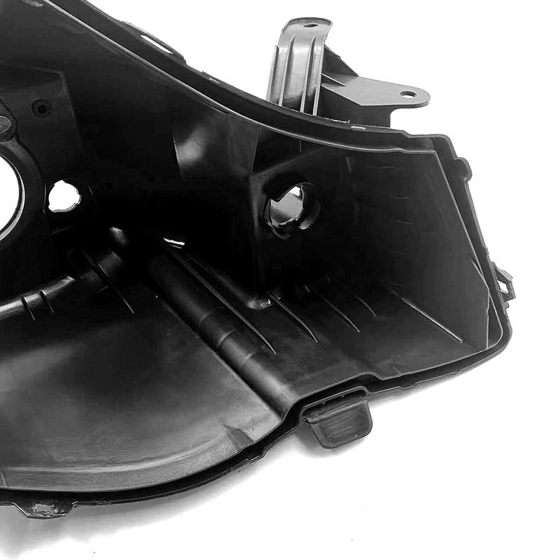 Compatible Headlight Mount Base & Rear Seat Black Cover for 06-11 Sylphy
