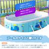 Haikawi Non-Inflatable Folding Pool for Home Use  No Inflation Required, High-Temperature and Abrasion-Resistant, Safe and Non-Toxic  Quick OpenClose