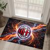 AC Milan Design Crystal Velvet Carpet Cozy Non?Slip Printed Rug For Bedroom Living Room Entrance